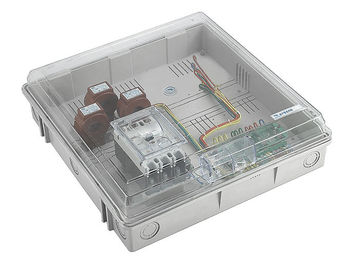 Transformer Polycarbonate Power Meter Box / Alloy Plastic 3 Phase Meter Box