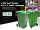 Outdoor Plastic Molded Products , Recycling Commercial Garbage Cans With Lid